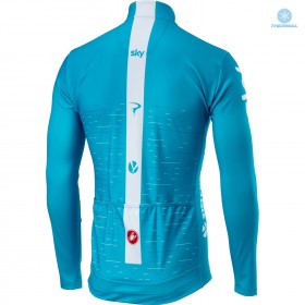 Maillot vélo 2018 Team Sky Hiver Thermal Fleece N001